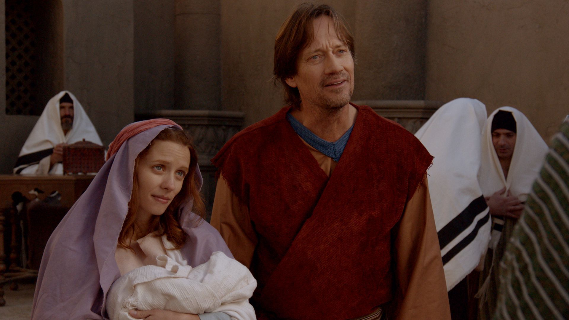Kadr z filmu "Józef i Maryja"