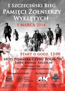 fot. Facebook: I Szczeciński Bieg Pamięci Żołnierzy Wyklętych 2014