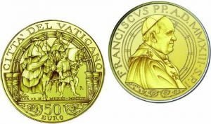 Euro z wizerunkiem papieża Franciszka!