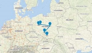 Miasta, które Papież odwiedzi w Polsce w trakcie ŚDM
