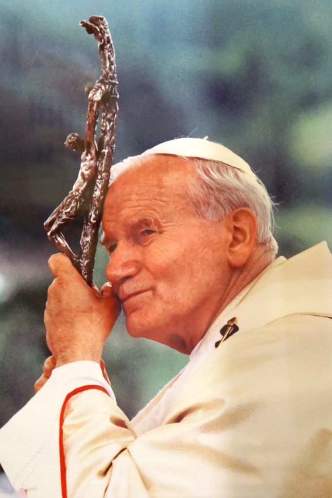 Modlitwa zawierzenia Jana Pawła II. Kalwaria Zebrzydowska, 19.08.2002