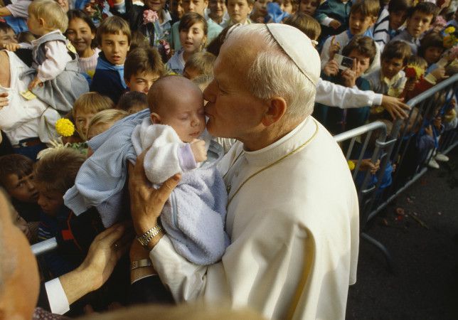 Pope John Paul II in France