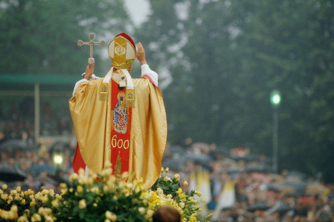 Official visit of Pope John Paul II in Poland