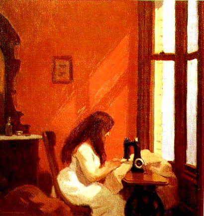 Girl_at_Sewing_Machine_by_Edward_Hopper