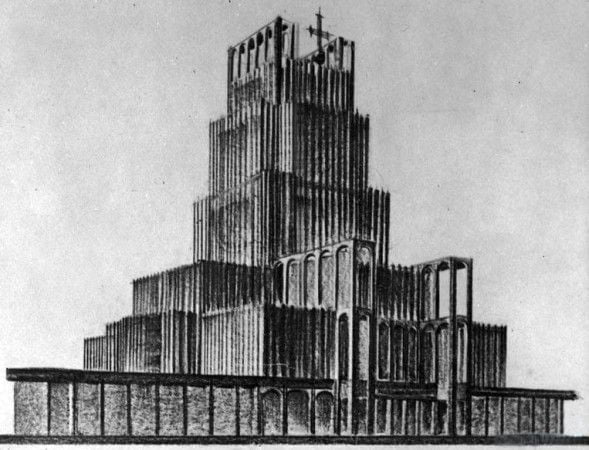 Świątynia_Opatrzności_-_projekt_Bohdana_Pniewskiego_1930