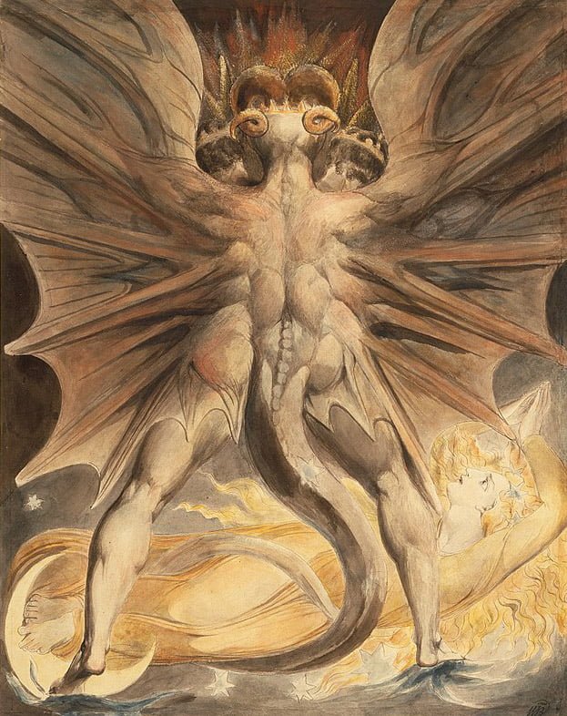 William Blake, Wielki czerwony smok i niewiasta obleczona w słońce