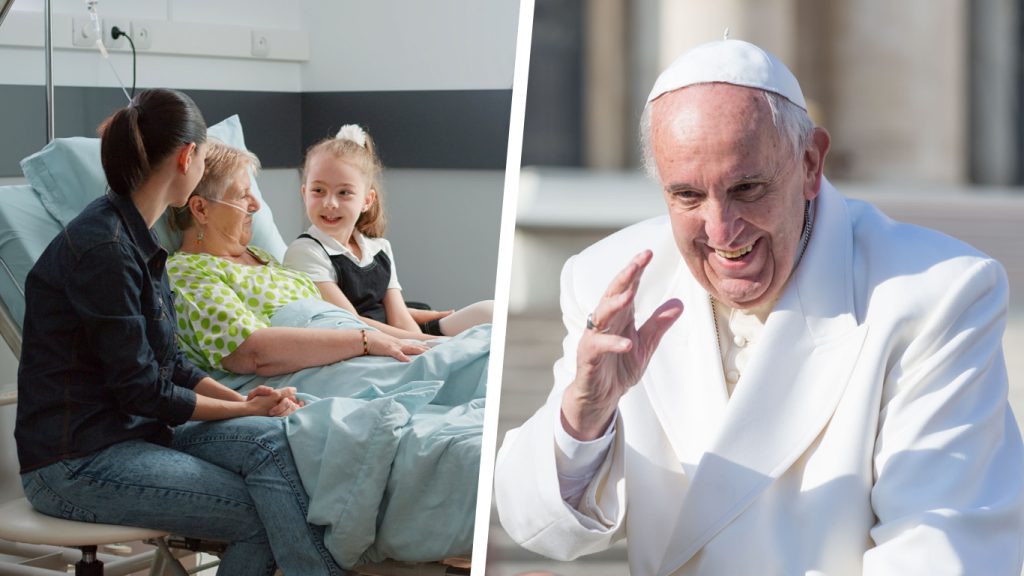 papież franciszek o pomocy chorym światowy dzień chorego