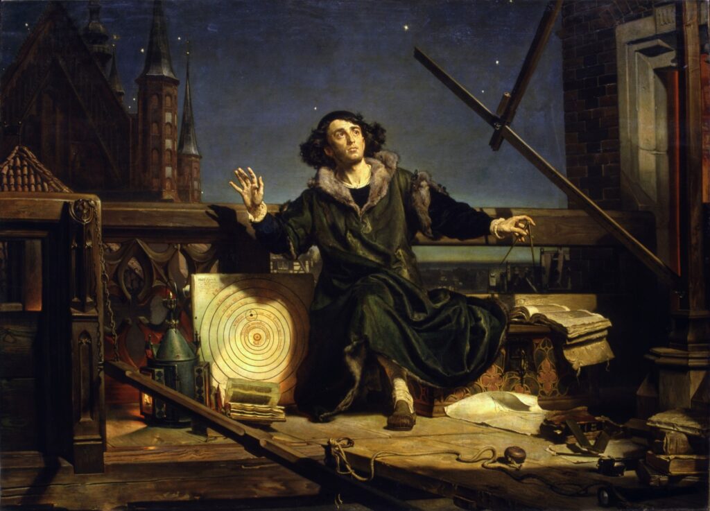 Jan Matejko “Astronom Kopernik, czyli rozmowa z Bogiem” 