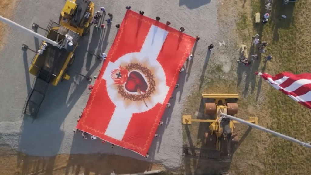 flaga Serca Pana Jezusa