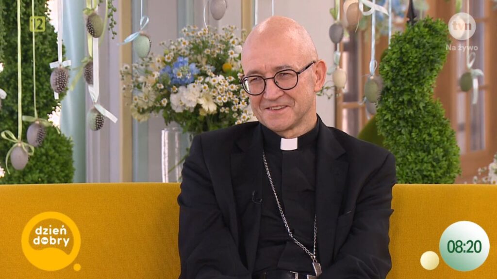 abp Adrian Galbas w telewizji