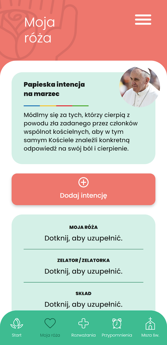 Ekran aplikacji 2