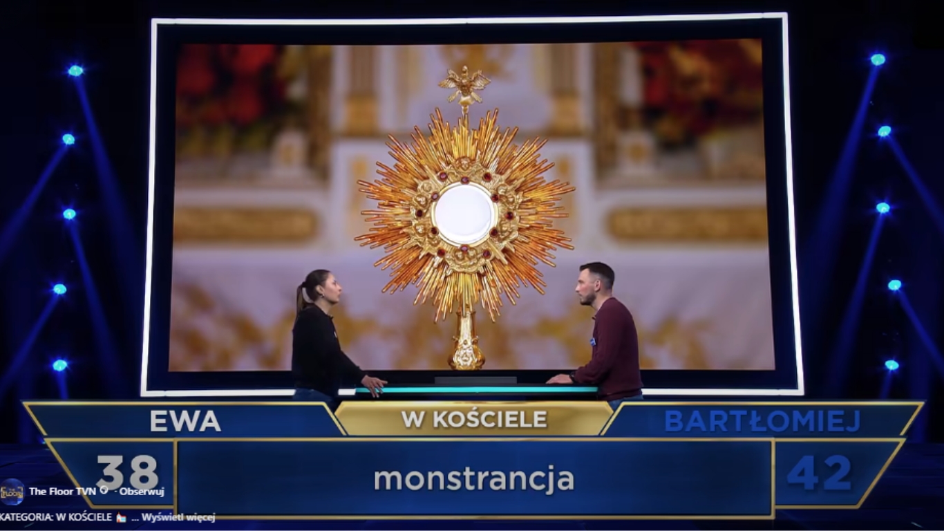 Tego jeszcze nie było! Uczestnicy popularnego teleturnieju zmierzyli się z kategorią „W kościele”