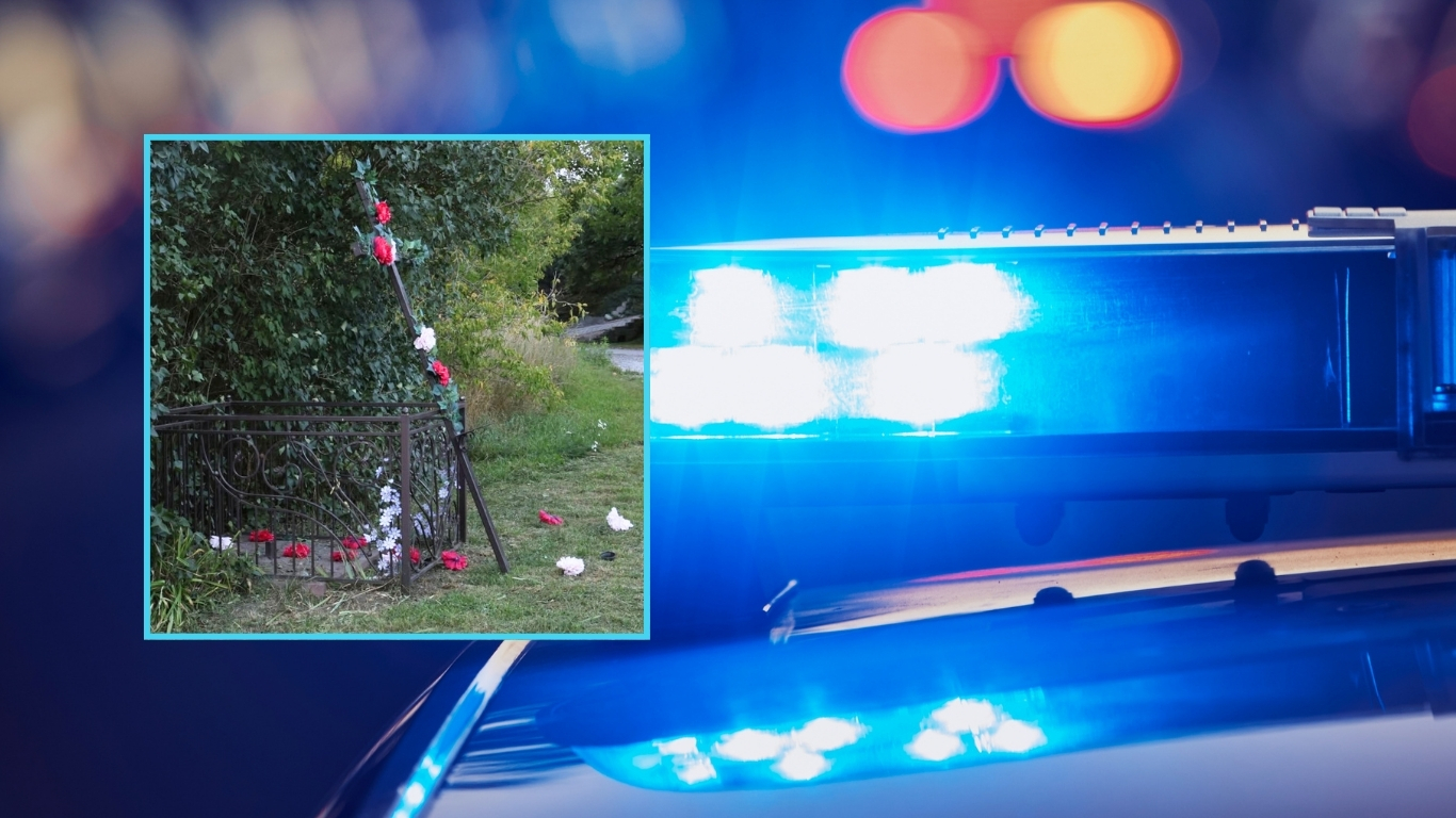 Zniszczył przydrożny krzyż, chwilę później groził sąsiadce. 27-latek trafił do aresztu