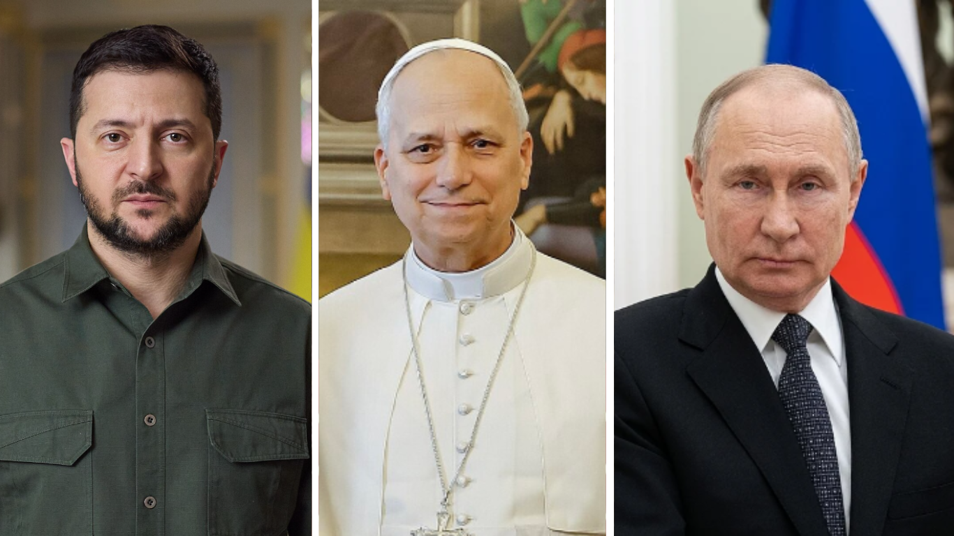 Dlaczego papież rozmawiał z Putinem, a potem z Zełenskim. Chodzi o jedno miasto