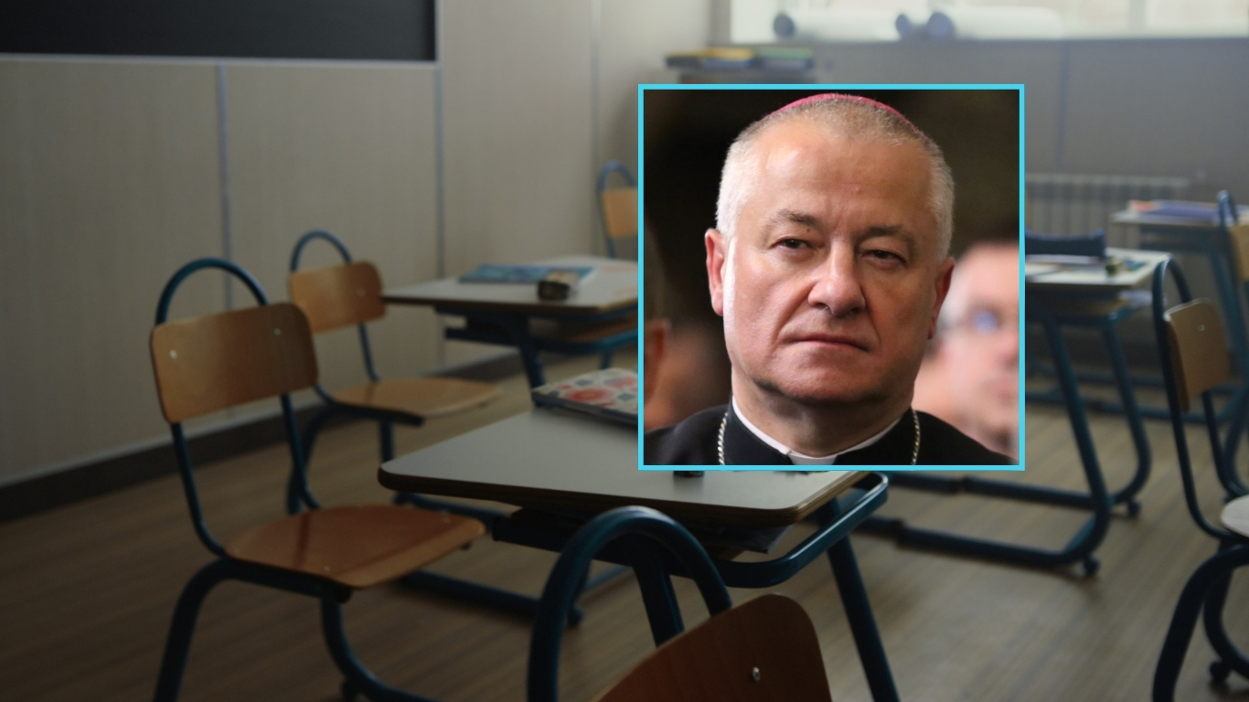 Ataki w polskich szkołach. Bp Ważny: „Zatrzymajmy tę falę, zaczynając od własnego języka i gestów”